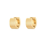 Jeanne Huggie Hoops - BYOUJEWELRY