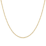 Sophie Gold Figaro Chain - BYOUJEWELRY