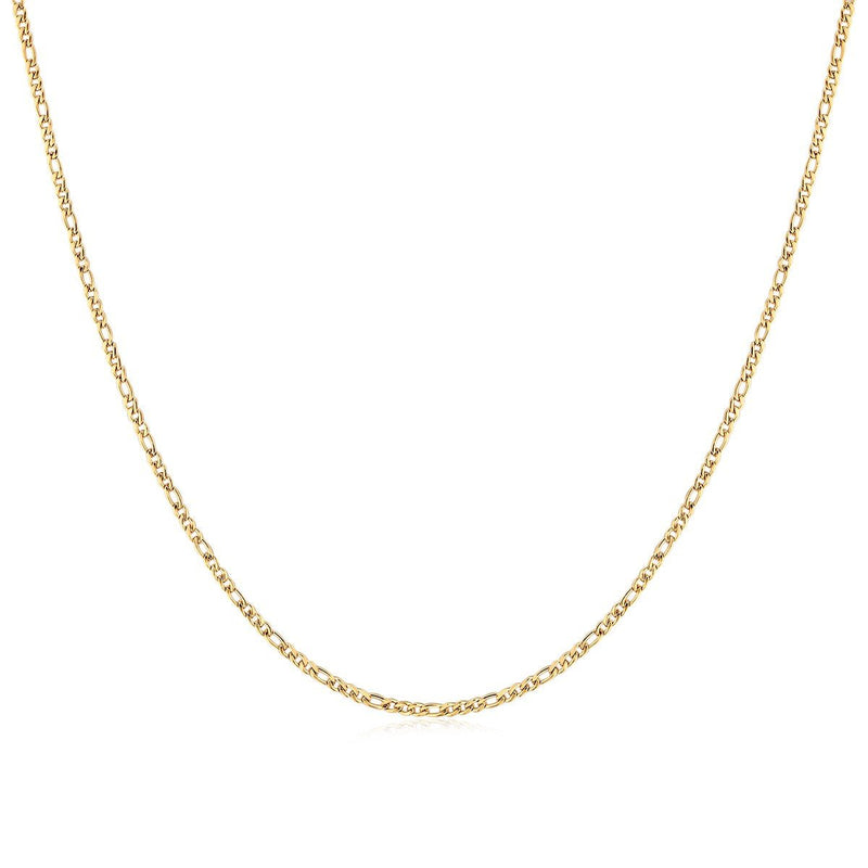 Sophie Gold Figaro Chain - BYOUJEWELRY